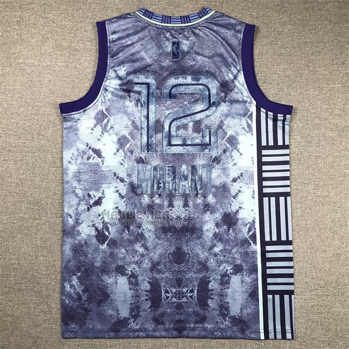 Maglia
 Ja Morant NO 12 Memphis Grizzlies Select Series 2023 Blu
